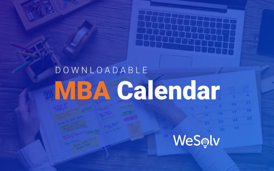 MBA Academic Calendar